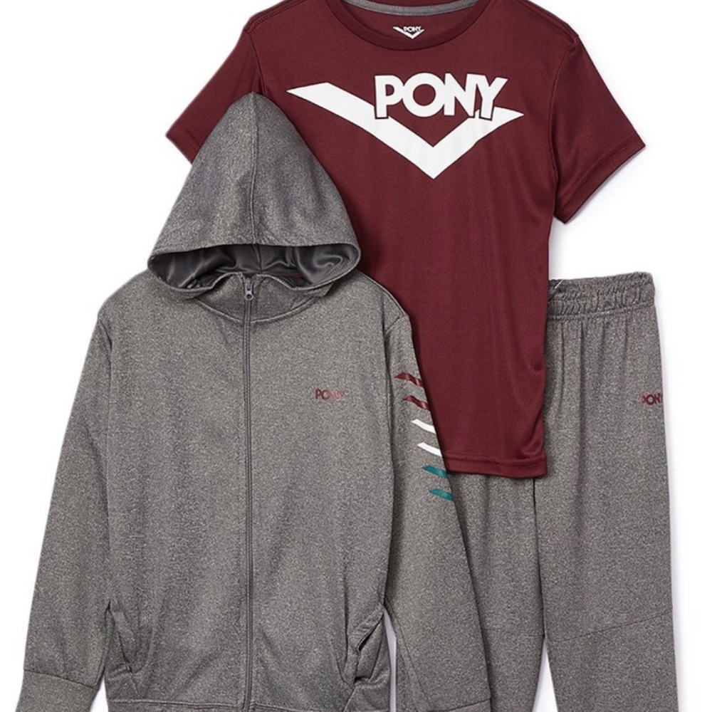 Pony • sweater, T-shirt & jogger set